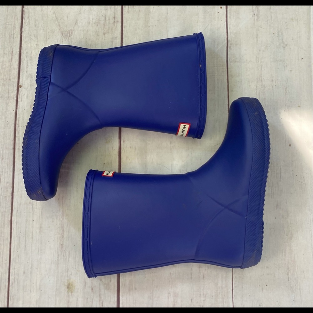 Hunter Kids First Classic Rain Boots. Size 13.